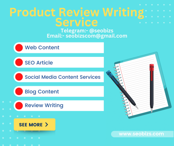 Product Review Writing Service