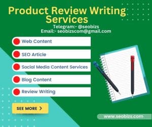 Product Review Writing Services