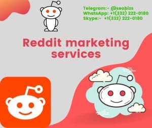 Reddit marketing services
